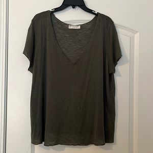 Urban Outfitters Dark Green Shirt
